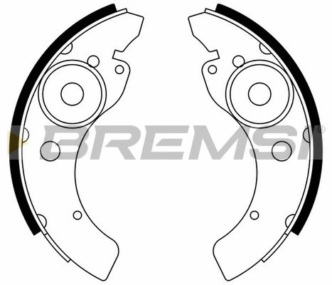 Brake Shoe Set (GF0510)