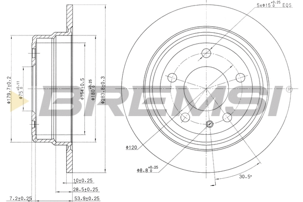 Brake Disc (CD6120S)