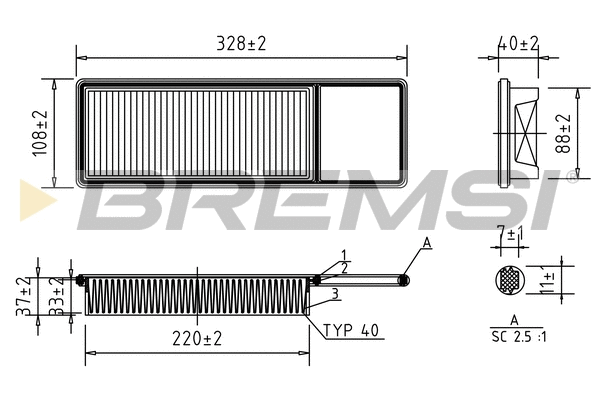 Air Filter (FA1705)