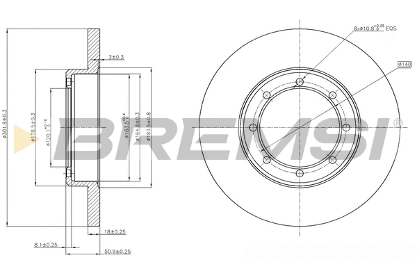 Brake Disc (CD7977S)