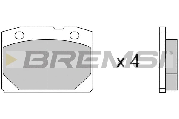 Brake Pad Set, disc brake (BP2065)