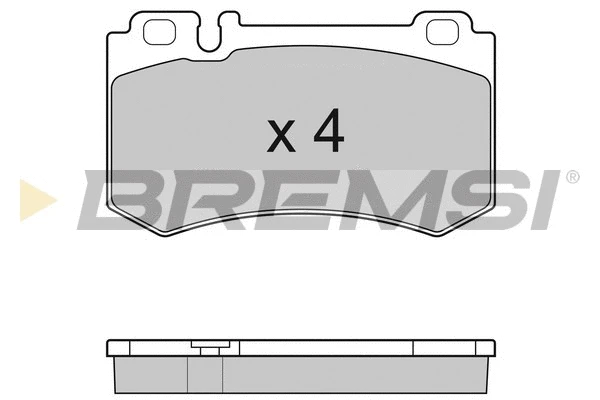 Brake Pad Set, disc brake (BP3164)