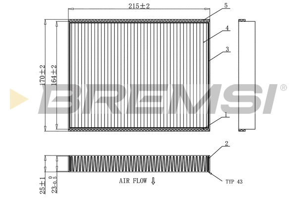 Filter, cabin air (FC0900)