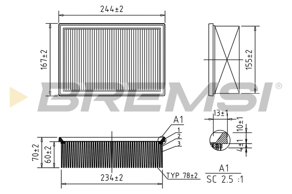 Air Filter (FA1148)