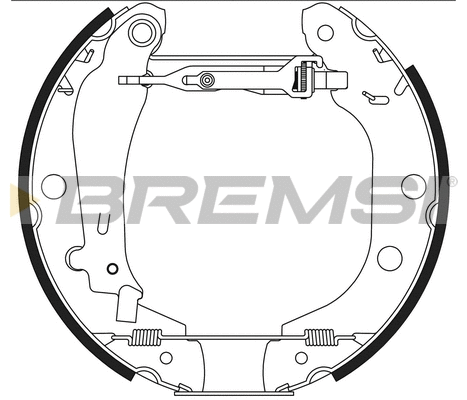 Brake Shoe Set (GK0157)
