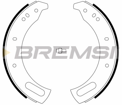 Brake Shoe Set (GF0443)