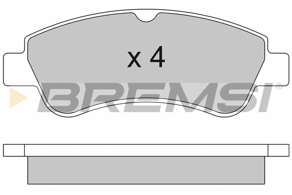 Brake Pad Set, disc brake (BP2928)