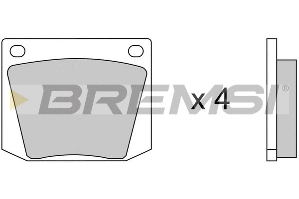 Brake Pad Set, disc brake (BP2031)