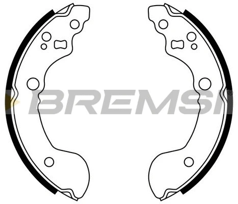 Brake Shoe Set (GF0860)