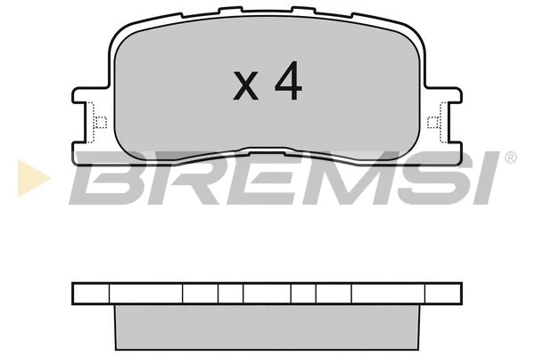 Brake Pad Set, disc brake (BP3060)