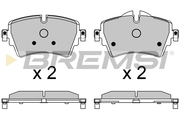 Brake Pad Set, disc brake (BP3639)
