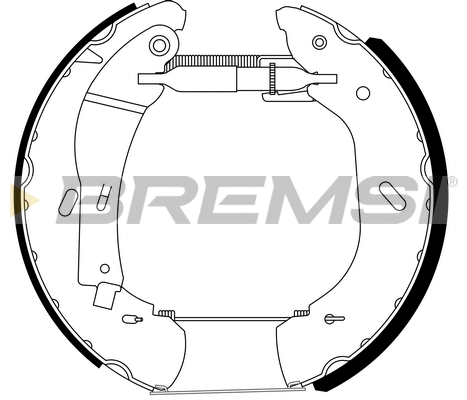 Brake Shoe Set (GK0288)