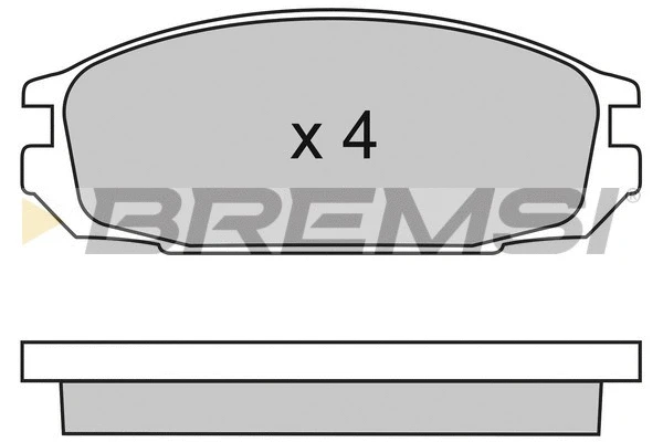 Brake Pad Set, disc brake (BP2445)