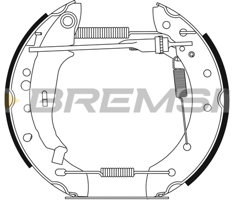 Brake Shoe Set (GK0277)
