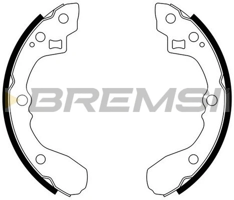 Brake Shoe Set (GF0760)