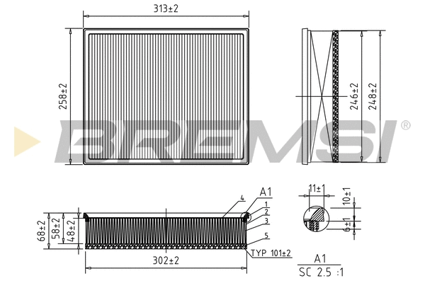 Air Filter (FA1230)