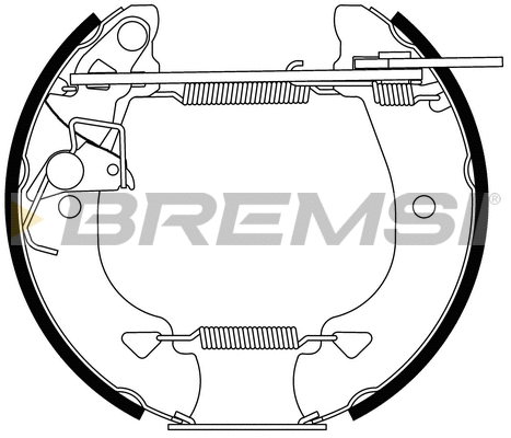 Brake Shoe Set (GK0166)