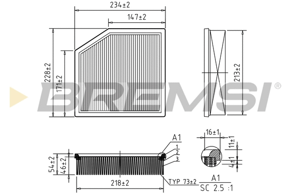 Air Filter (FA1128)