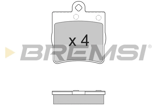 Brake Pad Set, disc brake (BP2861)