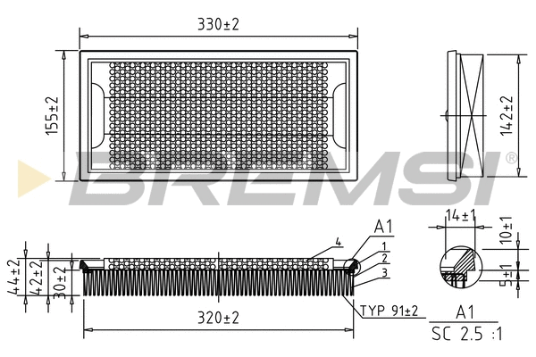 Air Filter (FA2102)