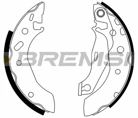 Brake Shoe Set (GF0235)