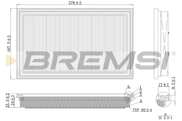 Air Filter (FA1111)