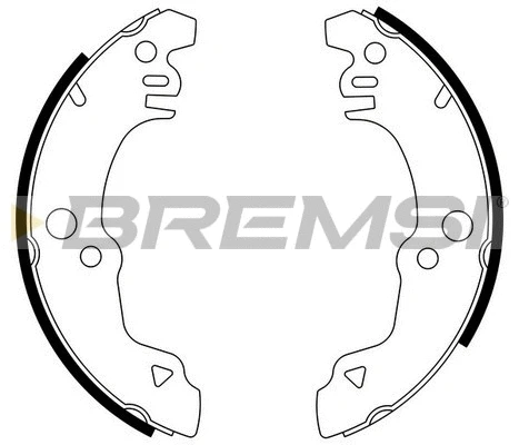 Brake Shoe Set (GF0193)