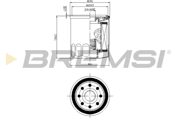 Oil Filter (FL0026)