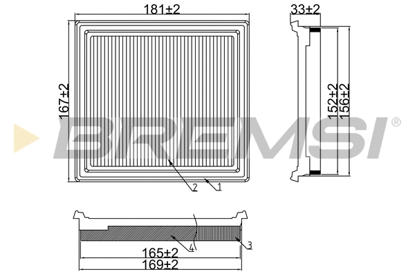 Air Filter (FA1116)
