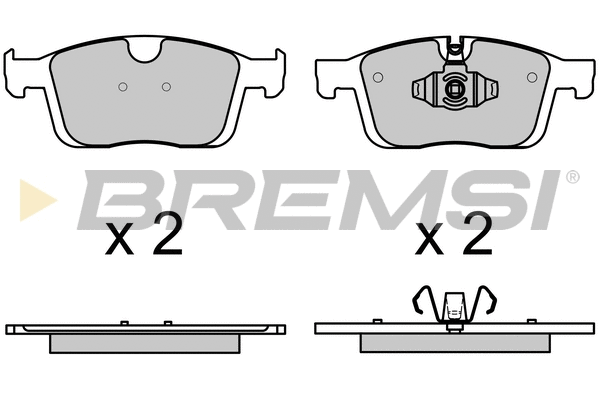 Brake Pad Set, disc brake (BP3731)