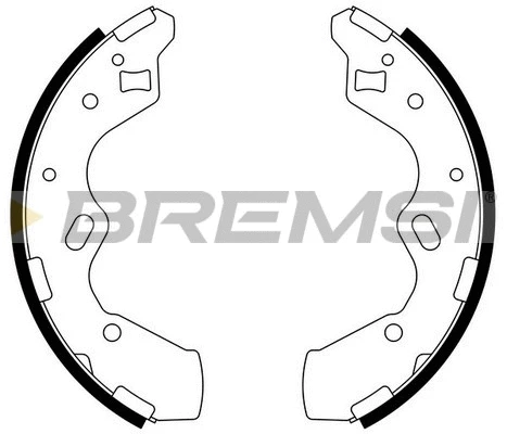 Brake Shoe Set (GF0796)
