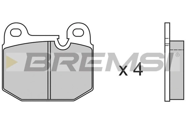 Brake Pad Set, disc brake (BP2144)