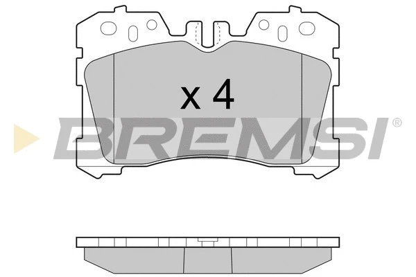 Brake Pad Set, disc brake (BP3462)