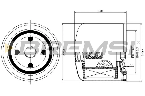 Oil Filter (FL1299)