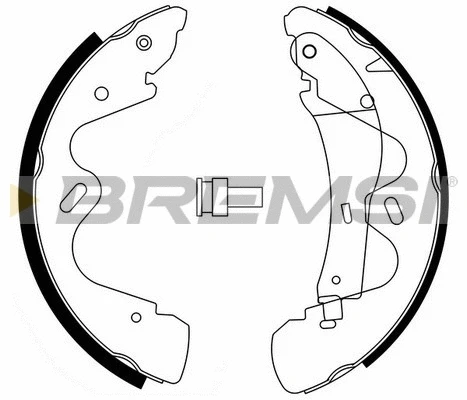Brake Shoe Set (GF0865)