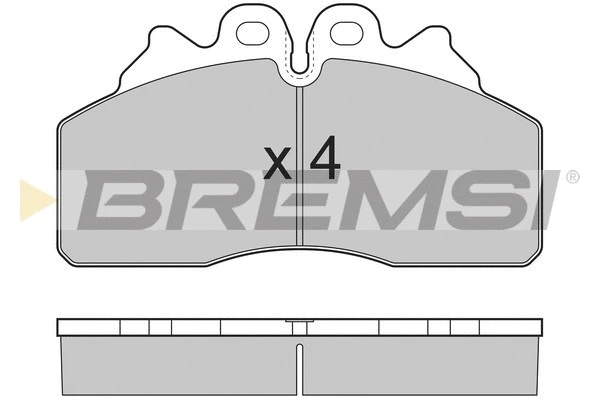 Brake Pad Set, disc brake (BP7325)