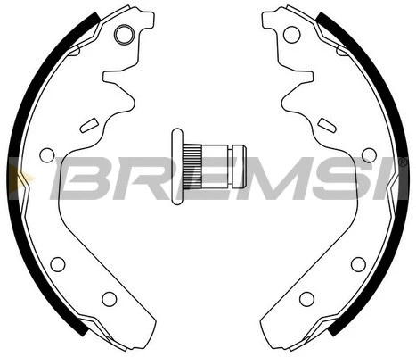 Brake Shoe Set (GF4519)