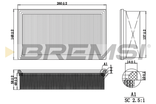 Air Filter (FA2041)