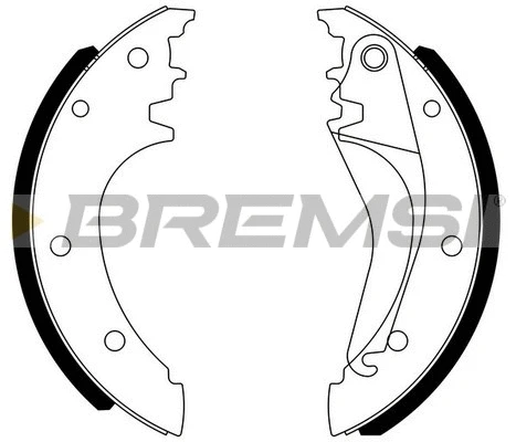 Brake Shoe Set (GF0185)