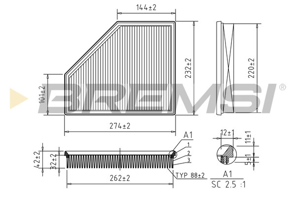 Air Filter (FA2395)