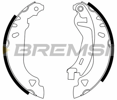 Brake Shoe Set (GF0169)