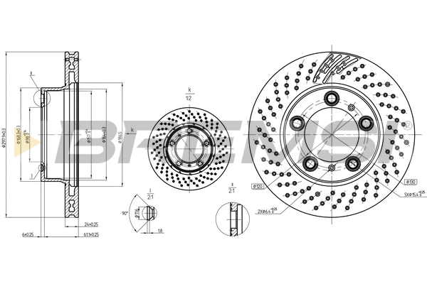 Brake Disc (CD8027VLS)