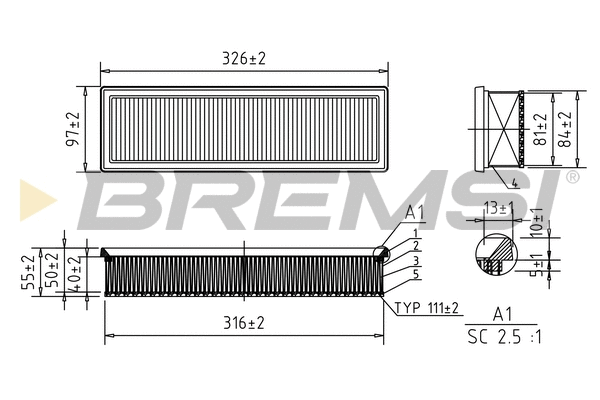 Air Filter (FA1051)
