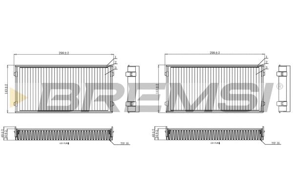 Filter, cabin air (FC0948A)