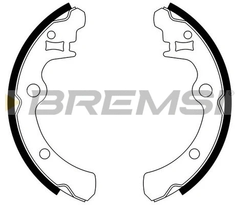 Brake Shoe Set (GF0883)