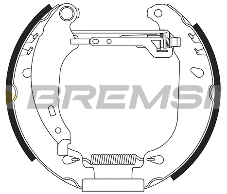 Brake Shoe Set (GK0160)