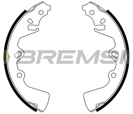 Brake Shoe Set (GF0777)