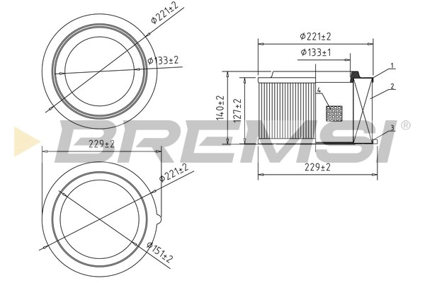 Air Filter (FA2347)