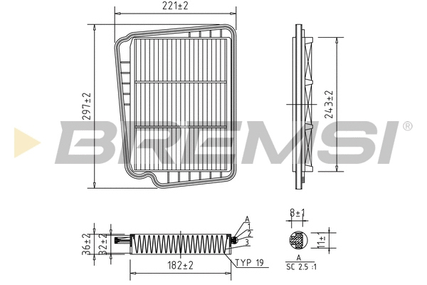 Air Filter (FA1621)