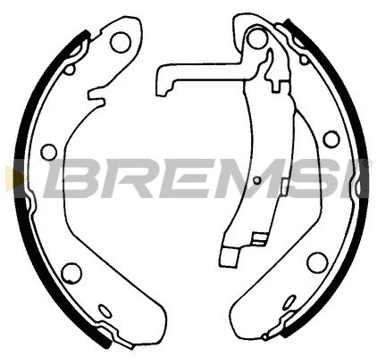 Brake Shoe Set (GF0017)